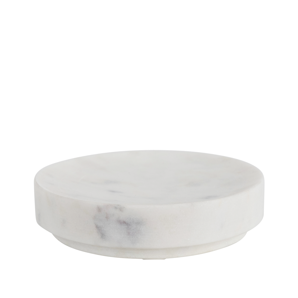 Round Marble Soap Dish